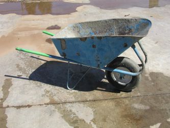 Concrete Wheelbarrow