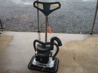 12x18 Plate sander w-bag
