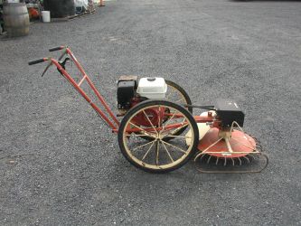 High weed mower