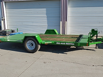 Single Axle Tilt Deck