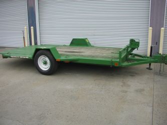 Single Axle Tilt Deck