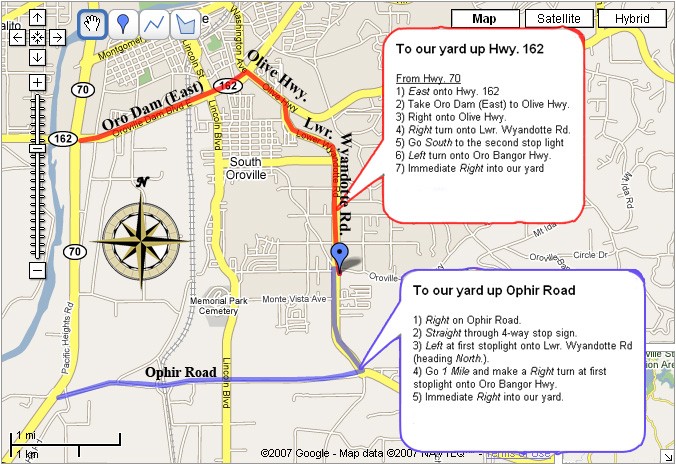 Map and Directions